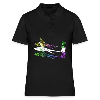 Planeur Planeur Planeur Planeur - Polo Femme - noir - Devant - Ailine (174cm)