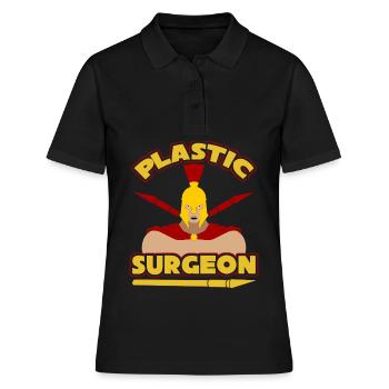 Modellbauer lustig Modellbau - Frauen Polo Shirt - Schwarz - Vorne - Ailine (174cm)