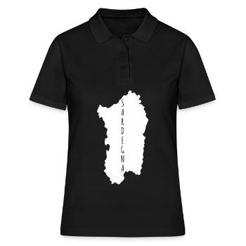 Sardegna Sardaigne Vacances Sardaigne - Polo Femme - noir - Devant - Ailine (174cm)