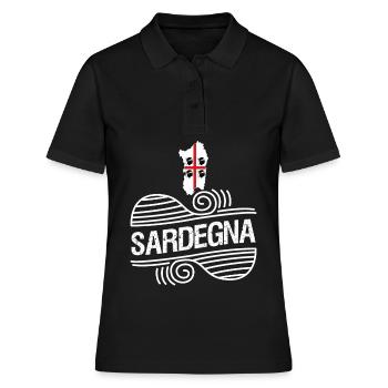 Sardaigne Vacances Sardaigne Sardaigne - Polo Femme - noir - Devant - Ailine (174cm)