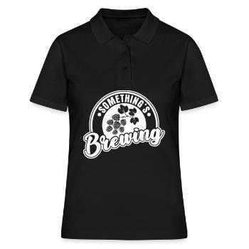 Brasserie de bière Brasserie de houblon de bière - Polo Femme - noir - Devant - Ailine (174cm)