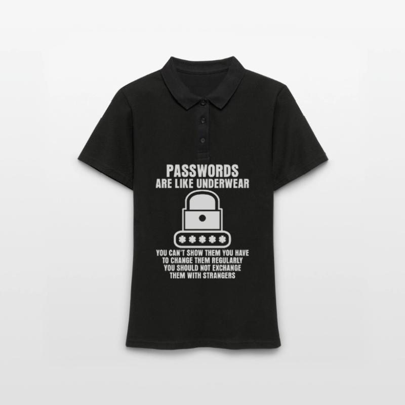 Admin Password Programmer Women's Polo Shirt
