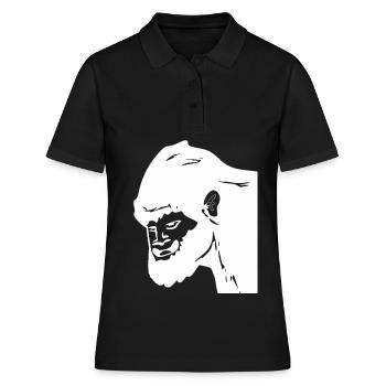 Bigfoot laughs - Women's Polo Shirt - black - Front - Ailine (174cm)