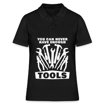 Outil DIY Craftsman Tools - Polo Femme - noir - Devant - Ailine (174cm)
