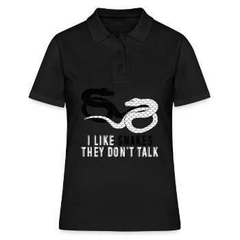 Serpents Serpent - Polo Femme - noir - Devant - Ailine (174cm)