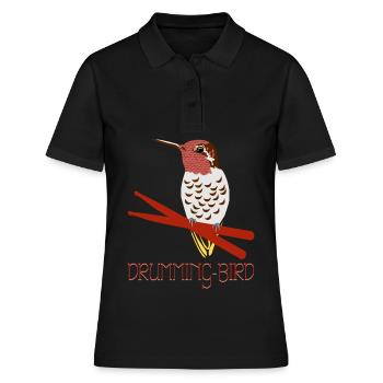 Colibri Pilons Colibris - Polo Femme - noir - Devant - Ailine (174cm)