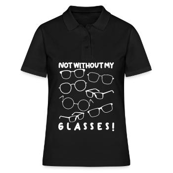 Lunettes Lunettes Lunettes Optique - Polo Femme - noir - Devant - Ailine (174cm)