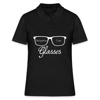 Lunettes Lunettes Optique Lunettes - Polo Femme - noir - Devant - Ailine (174cm)