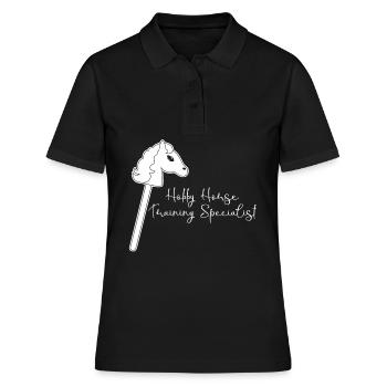 Hobby Horse Hobby Horsing - Frauen Polo Shirt - Schwarz - Vorne - Ailine (174cm)