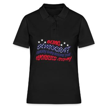 Democrat Democratic Democracy - Women's Polo Shirt - black - Front - Ailine (174cm)