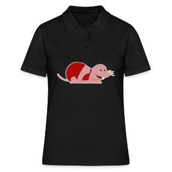 Rat taupe nu avec un bikini - Polo Femme - noir - Devant - Ailine (174cm)