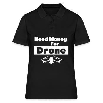 Drone FPV Drones Quadcopter - Women's Polo Shirt - black - Front - Ailine (174cm)