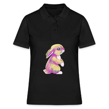 Lapins - Polo Femme - noir - Devant - Ailine (174cm)