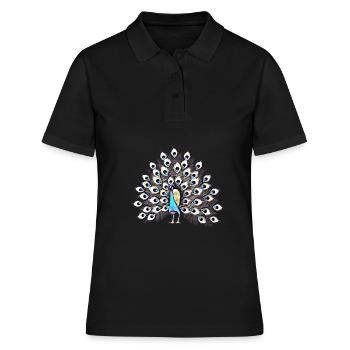 paon - Polo Femme - noir - Devant - Ailine (174cm)