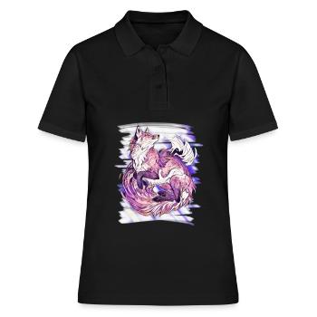 Fuchs - Frauen Polo Shirt - Schwarz - Vorne - Ailine (174cm)