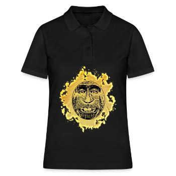 Singe - Polo Femme - noir - Devant - Ailine (174cm)