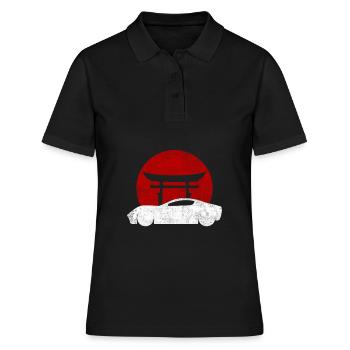 Sportwagen Automobile Besitzer Luxuskarosse - Frauen Polo Shirt - Schwarz - Vorne - Ailine (174cm)
