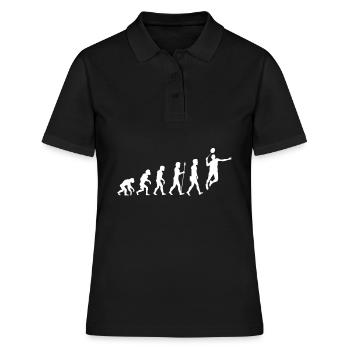 badminton badminton sport evolution - Women's Polo Shirt - black - Front - Ailine (174cm)