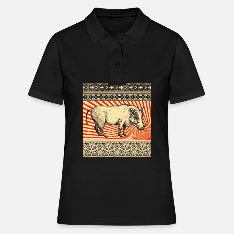 Warthog - Women's Polo Shirt - black