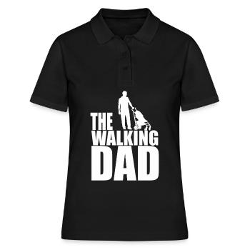 The Walking Dad - Polo Femme - noir - Devant - Ailine (174cm)