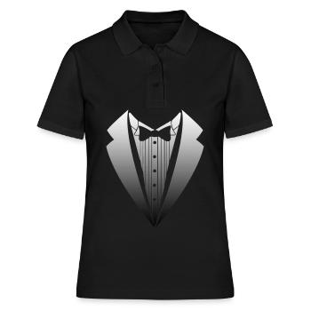 suit - Women's Polo Shirt - black - Front - Ailine (174cm)
