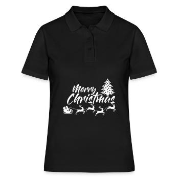 Joyeux Noël - Joyeux Noël - Polo Femme - noir - Devant - Ailine (174cm)