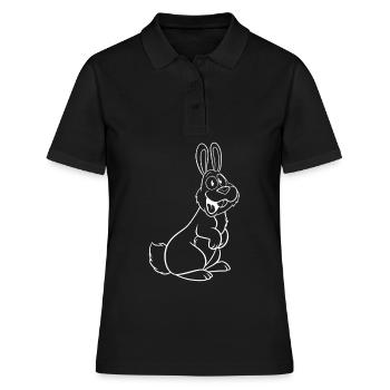 lièvre - Polo Femme - noir - Devant - Ailine (174cm)