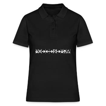 GTA San Andreas invulnérable - Polo Femme - noir - Devant - Ailine (174cm)