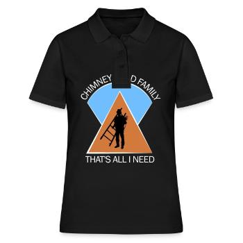 Chimney sweep chimney sweep - Women's Polo Shirt - black - Front - Ailine (174cm)