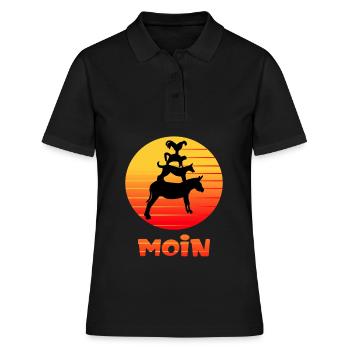Bremer Stadtmusikanten from Bremen - Women's Polo Shirt - black - Front - Ailine (174cm)