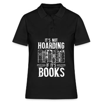 Livre Livres Bookworm - Polo Femme - noir - Devant - Ailine (174cm)