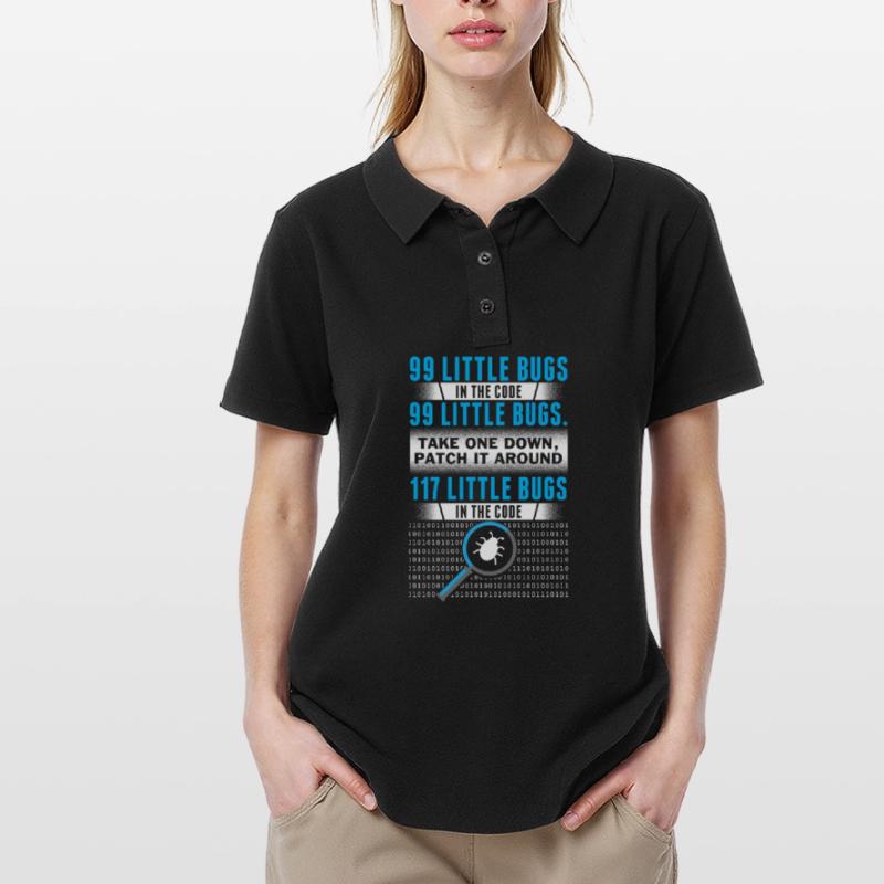 Programmierer Computer Code Informatiker Geschenk Frauen Polo Shirt