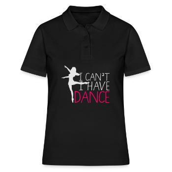 Danseur Danseur Danse Danse Danseuse - Polo Femme - noir - Devant - Ailine (174cm)