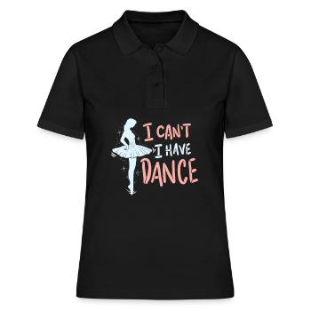 Danseur Danseur Danse Danse Danseuse - Polo Femme - noir - Devant - Ailine (174cm)