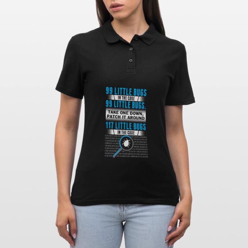 Programmierer Coder Informatiker Nerd Geek Frauen Polo Shirt