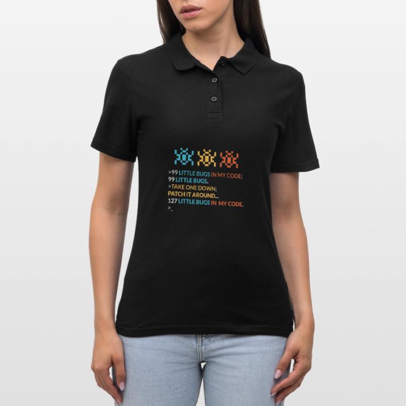 Programmierer Coder Informatiker Nerd Geek Frauen Polo Shirt
