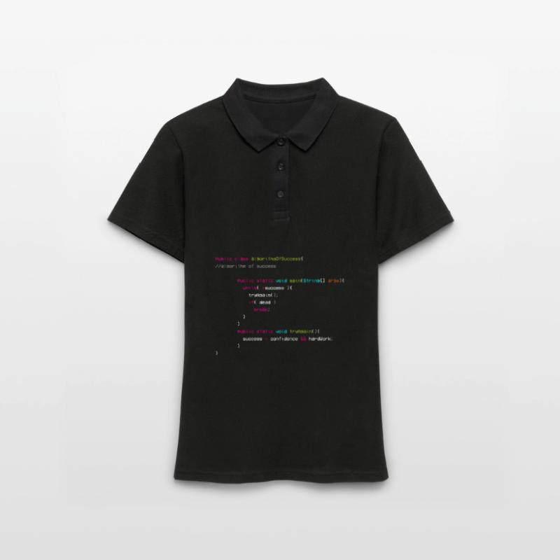 Algorithm Of Success - Coder - Informatiker Frauen Polo Shirt