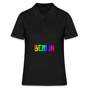 Berlin - Polo Femme - noir - Devant - Ailine (174cm)