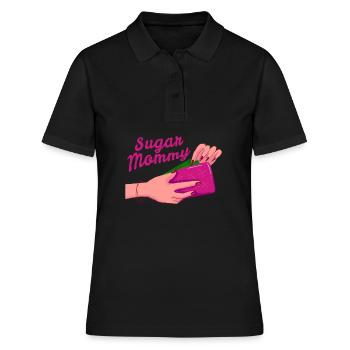 Sugar Mommy Momma Mama présente Toyboy - Polo Femme - noir - Devant - Ailine (174cm)