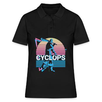 Cyclops Greek Mythology Gift - Women's Polo Shirt - black - Front - Ailine (174cm)