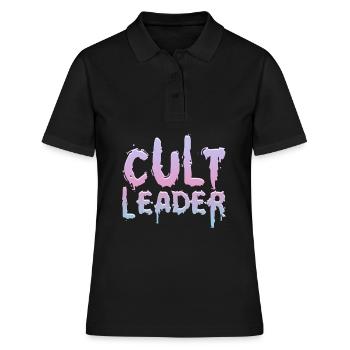 Chef de secte Pastel Goth Occult Witchcraft Gesch - Polo Femme - noir - Devant - Ailine (174cm)