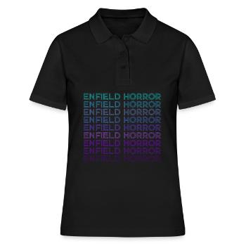 Enfield Horror Cryptozoology Retro - Women's Polo Shirt - black - Front - Ailine (174cm)
