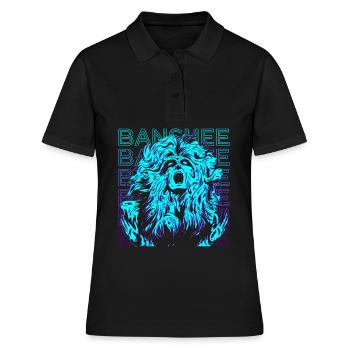 Banshee Irish Legends Folklore Retro Cadeau - Polo Femme - noir - Devant - Ailine (174cm)
