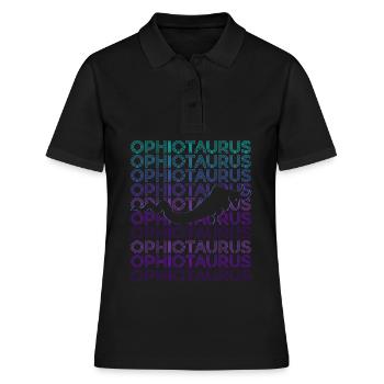 Ophiotaure Mythologie grecque Grec ancien R - Polo Femme - noir - Devant - Ailine (174cm)