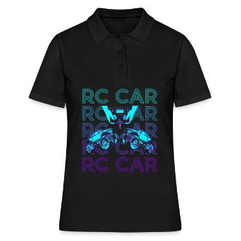 RC Voiture Rétro - Polo Femme - noir - Devant - Ailine (174cm)