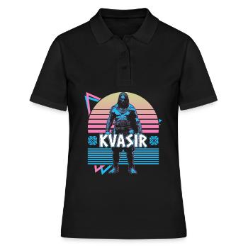 Kvasir Dieu nordique Asgard Mythologie nordique - Polo Femme - noir - Devant - Ailine (174cm)