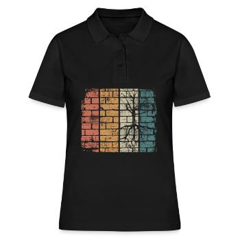 Protection de l’environnement Arbre - Polo Femme - noir - Devant - Ailine (174cm)