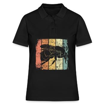 Hummel Umweltschutz - Frauen Polo Shirt - Schwarz - Vorne - Ailine (174cm)