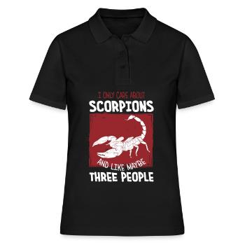 Scorpion - Polo Femme - noir - Devant - Ailine (174cm)