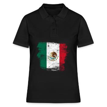 Mexique - Polo Femme - noir - Devant - Ailine (174cm)